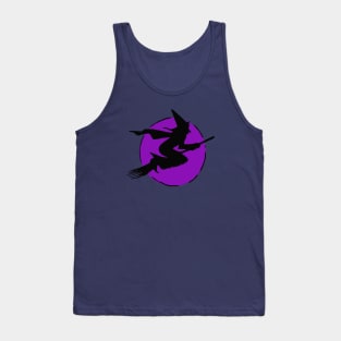 Witch Silhouette Tank Top